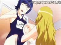 男の娘メイドにエッチな調教をする美少女お嬢様
